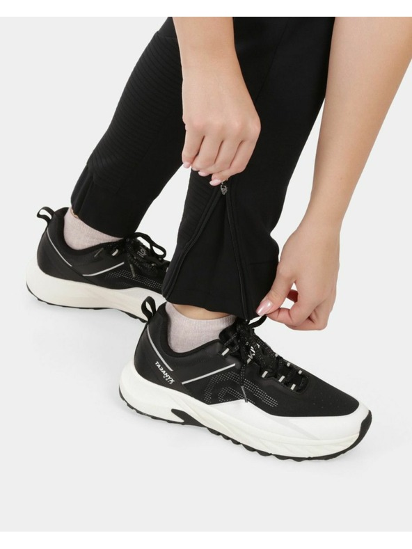 Kilpi Pantaloni de trening din bumbac pentru femei Kilpi MONTIELA-W Negru