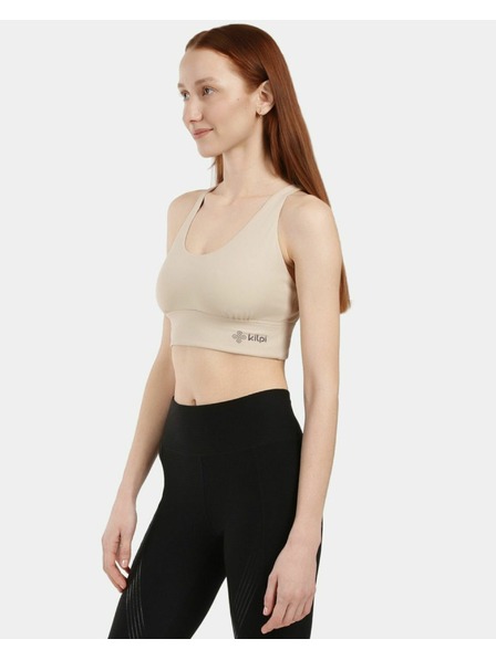 Kilpi Sutien sport pentru femei Kilpi MARI-W Bej