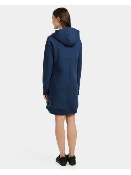 Kilpi Hanorac lung pentru femei cu glugă Kilpi HEYDEN-W Albastru închis