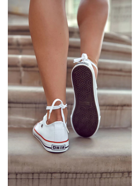 BIG STAR SHOES Adidași legendari pentru femei Big Star - alb
