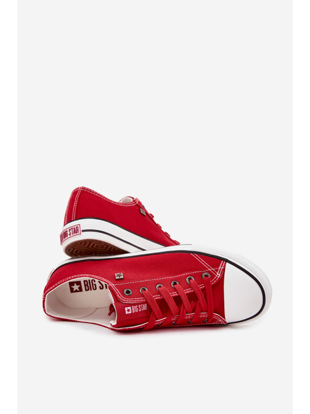 BIG STAR SHOES Adidași joși pentru bărbați Big Star – roșu