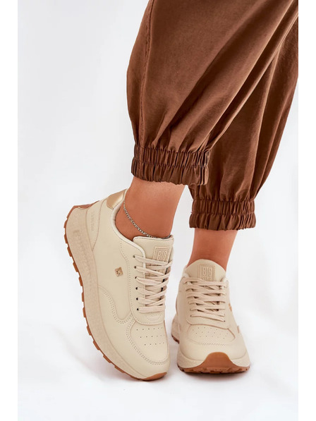 BIG STAR SHOES Pantofi sport pentru femei Big Star HI-POLY SYSTEM – bej