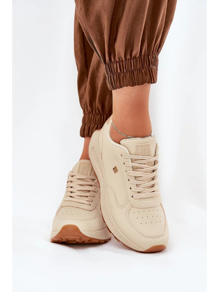 BIG STAR SHOES Pantofi sport pentru femei Big Star HI-POLY SYSTEM – bej