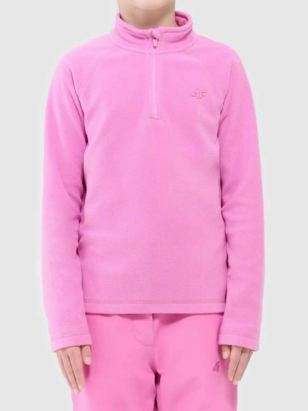 4F Hanorac fleece pentru fete 4F