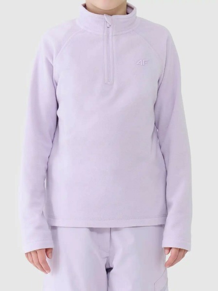 4F Hanorac fleece pentru fete 4F