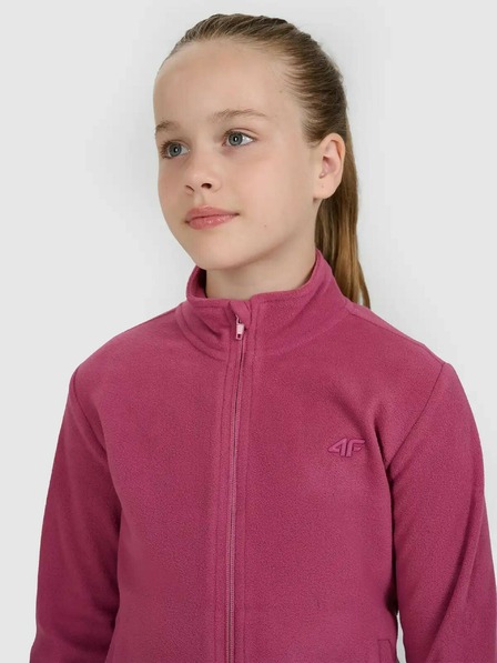 4F Hanorac fleece pentru fete 4F
