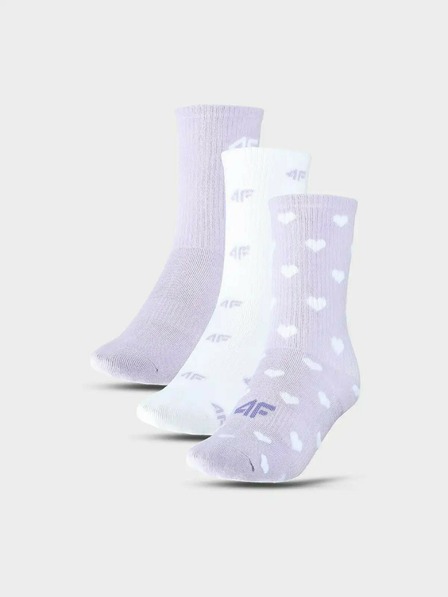 4F Șosete pentru fete 4F F394 (3pack)