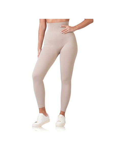Bellinda RELAX & GO RIB OPTIC LEGGINGS - Leggings de modă pentru femei - taupe