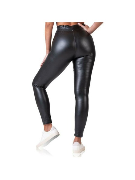 Bellinda RELAX & GO LEATHEROPTIC LEGGINGS - Leggings pentru femei cu aspect de piele - negru