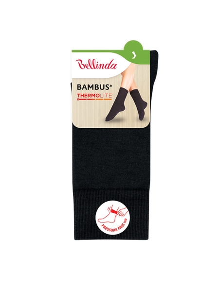 Bellinda BAMBUS THERMOLITE SOCKS - Șosete damă thermolite - negru