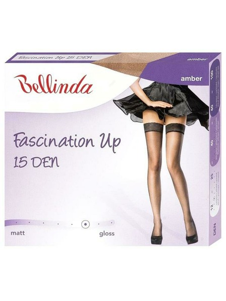 Bellinda FASCINATION UP 15 DEN - Ciorapi autoriținători - amber