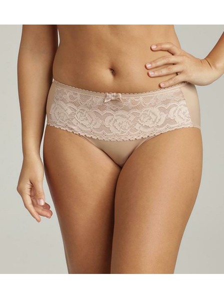 Playtex PLAYTEX RCS FLOWER ELEGANCE MIDI BRIEF - Chiloți cu dantelă pentru femei - culoarea pielii