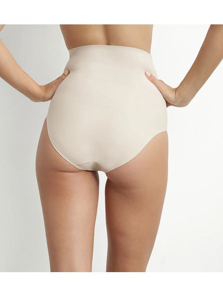 DIM DIM MID WAIST BRIEF - Chiloti modatori pentru femei cu talie înaltă - culoarea pielii