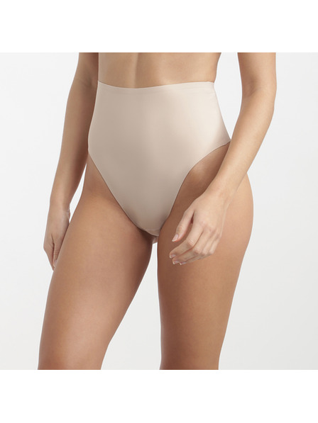 DIM DIM INVISIBLE MID WAIST THONG - Chilot tanga pentru femei cu talie înaltă - culoarea pielii