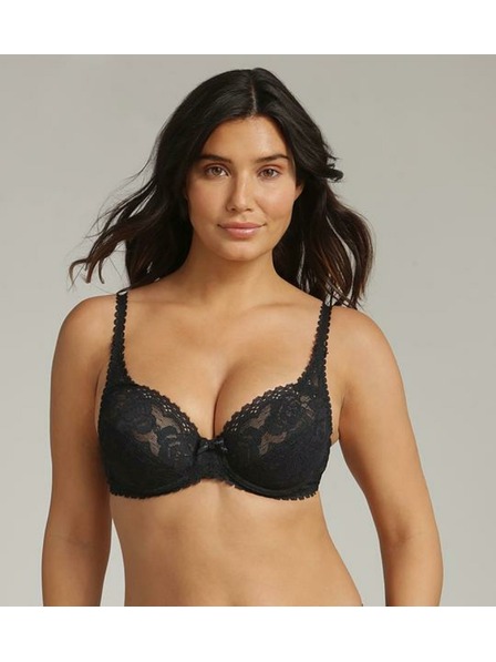 Playtex PLAYTEX RCS FLOWER ELEGANCE UNDERWIRE BRA - Sutien pentru femei cu dantela și armătură - negru