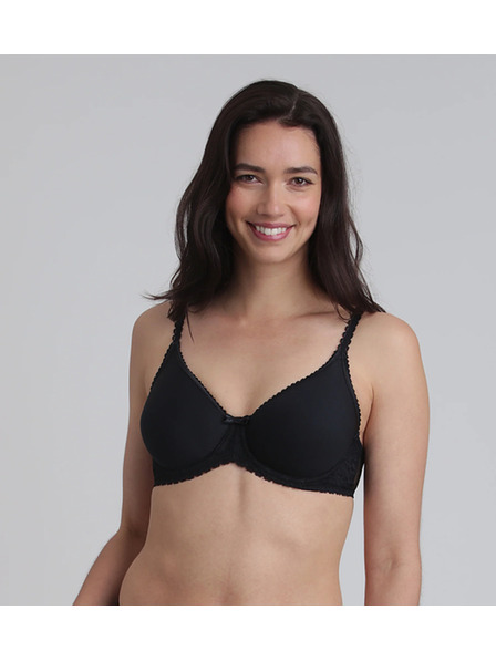 Playtex PLAYTEX RCS UNDERWIRE PADDED BRA - Sutien cu armatura si spatiu pentru femei - negru