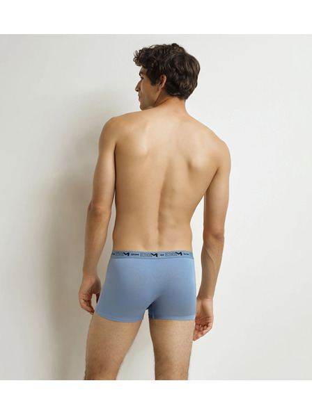 DIM DIM GOTS COTTON STRETCH BOXER 3x - Boxeri din bumbac bio pentru barbati 3 bucati - gri - albastru - negru