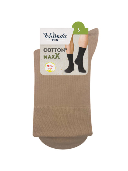 Bellinda COTTON MAXX MEN SOCKS - Ciorapi din bumbac pentru barbati - bej