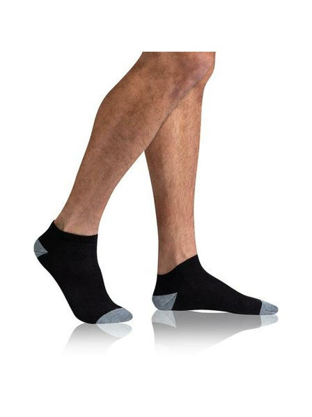 Bellinda SPORT MEN IN-SHOE 3x - Ciorapi pentru barbati pana la glezna 3 perechi - negru