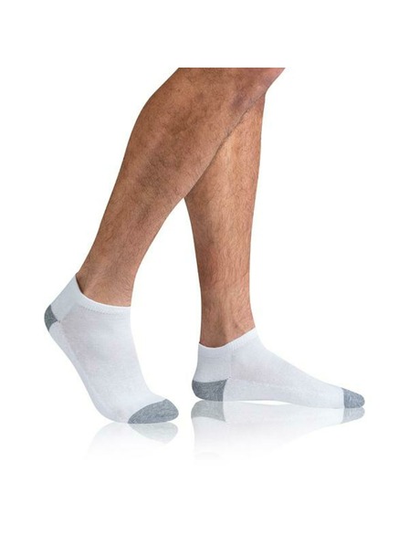 Bellinda SPORT MEN IN-SHOE 3x - Ciorapi pentru barbati pana la glezna 3 perechi - alb