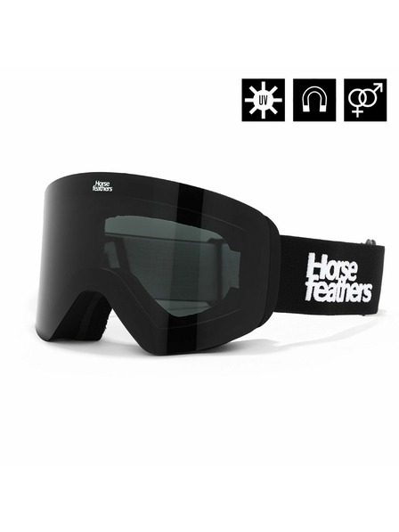 Horsefeathers Ochelari snowboard Colt - black/smoke