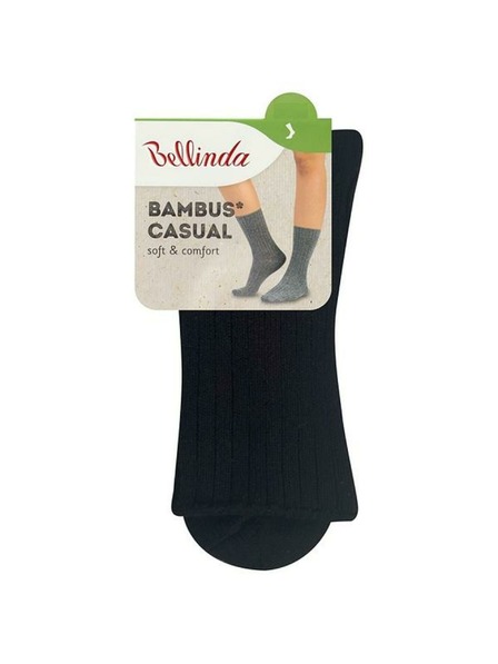 Bellinda BAMBUS CASUAL SOCKS - Șosete de bambus de iarnă - negru