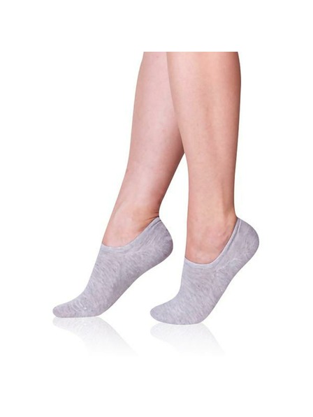 Bellinda BAMBUS SNEAKER SOCKS - Șosete invizibile pentru femei - gri