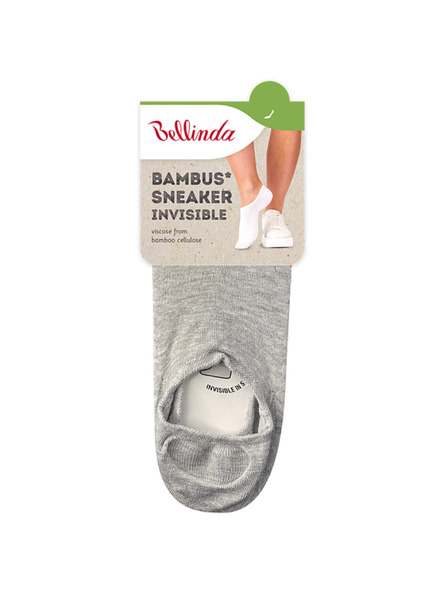 Bellinda BAMBUS SNEAKER SOCKS - Șosete invizibile pentru femei - gri