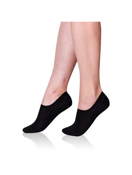 Bellinda BAMBUS SNEAKER SOCKS - Șosete invizibile pentru femei - negru