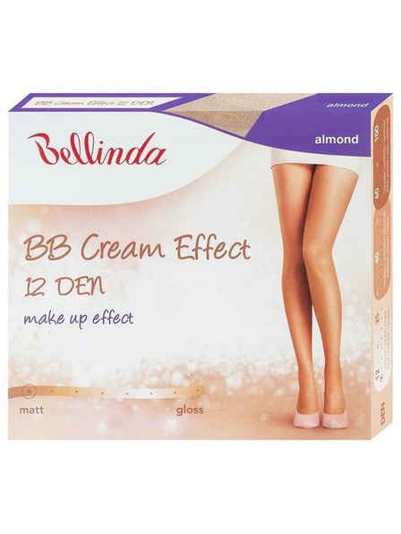 Bellinda BB CREAM 12 DEN - Ciorapi BB cream cu efect de machiaj - almond