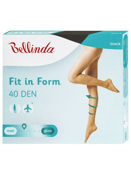 Bellinda FIT IN FORM 40 DEN - Ciorapi pentru picioare obosite - negru