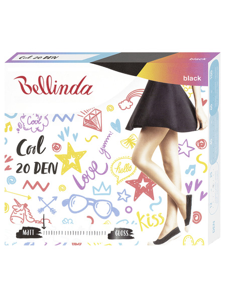 Bellinda COOL 20 DEN - Ciorapi de modă - negru