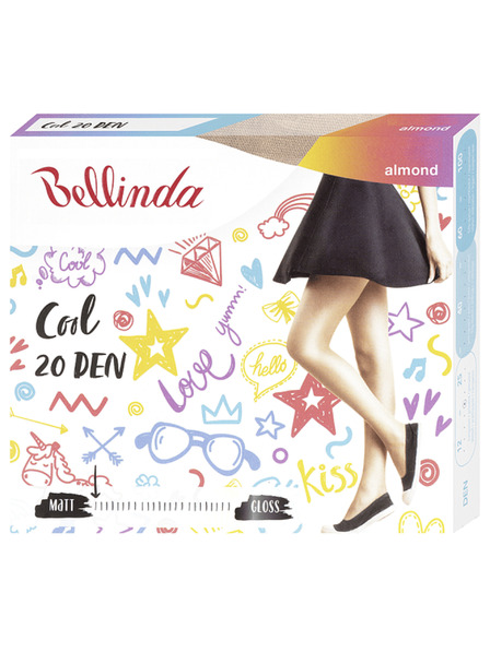 Bellinda COOL 20 DEN - Ciorapi de modă - almond