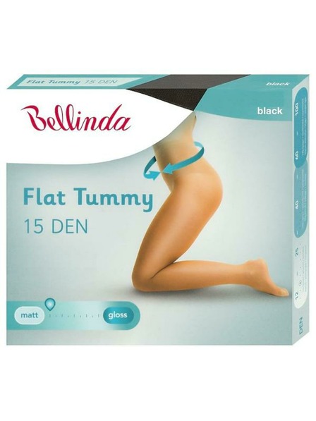 Bellinda Colanți negri pentru femei cu abdomen plat BELLINDA Flat Tummy 15 DEN