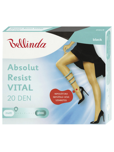 Bellinda Colant negru Bellinda 20 DEN ABSOLUT RESIST VITAL pentru femei