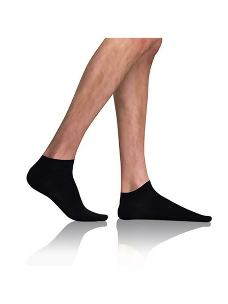 Bellinda Șosete Bellinda BAMBUS AIR IN-SHOE negre, bărbați