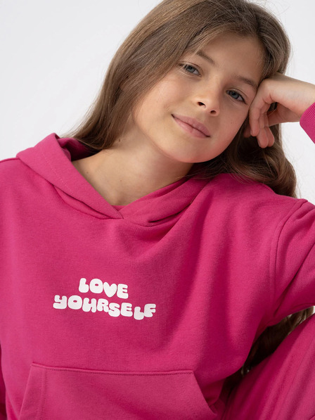 4F Tricou de bumbac pentru fete