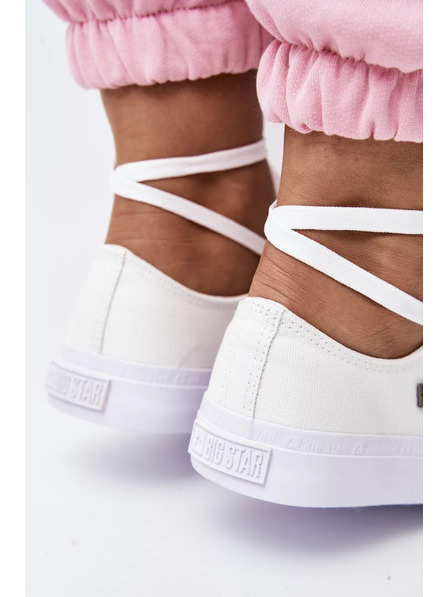 BIG STAR SHOES Antrenori Big Star Classic pentru femei - Alb
