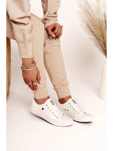 BIG STAR SHOES Antrenori Big Star Classic pentru femei - Alb