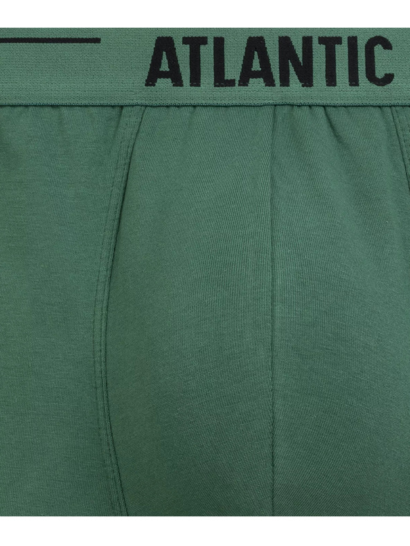 Atlantic Set 3 bucăți Boxeri verzi și albastri