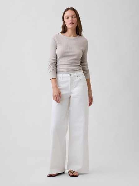 GAP Blugi Mid Rise wide-leg GAP