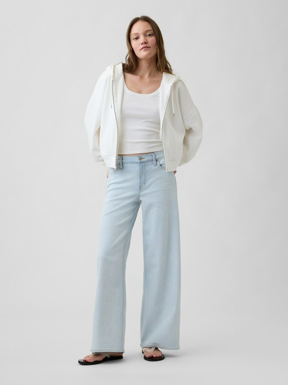 GAP Blugi Mid Rise wide-leg GAP