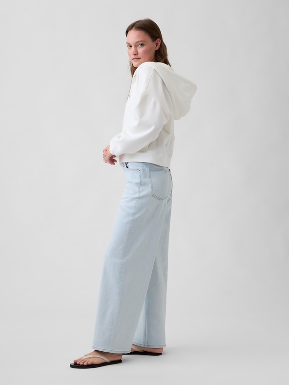 GAP Blugi Mid Rise wide-leg GAP