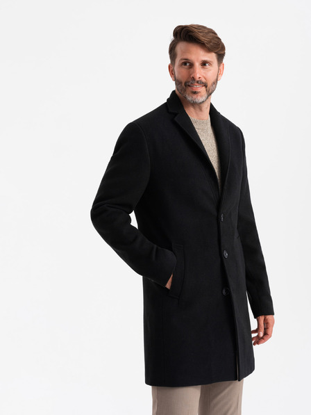 Ombre Clothing Haină ușoară pentru bărbați negru Ombre Clothing