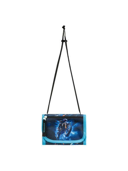 BAAGL  Blue Neck Wallet Motorbike Baagl