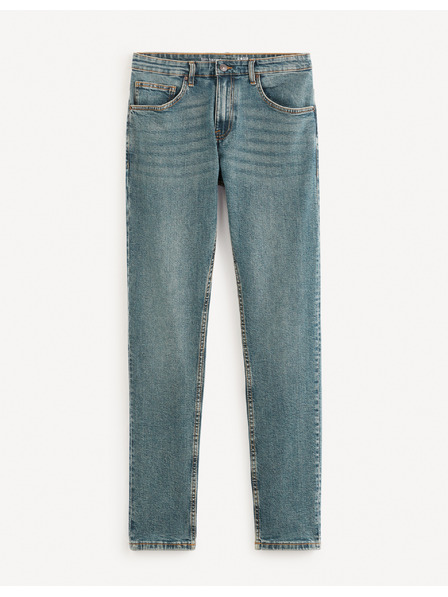 Celio Blugi blue slim fit pentru bărbați Celio Fotaper