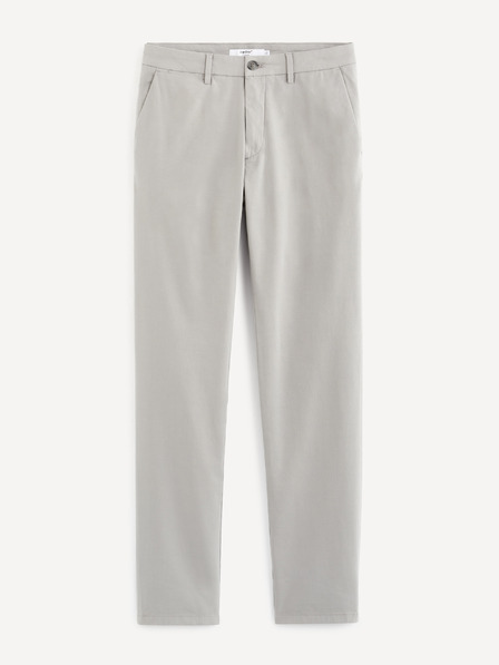 Celio Pantaloni pentru bărbați gri deschis Celio