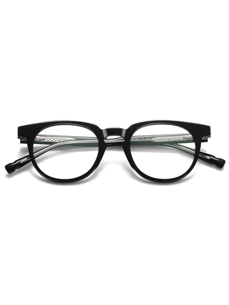 VEYREY VeyRey ochelari de soare nerd acetati Phuffy rama neagra rama cristal