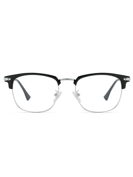 VEYREY VeyRey ochelari de soare nerd Gruvunk rama argintie lentile transparente