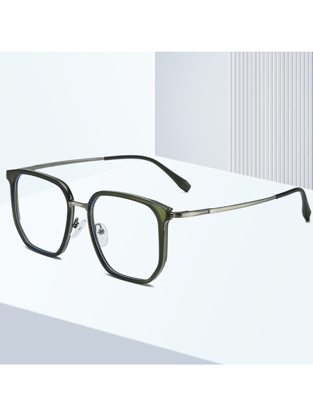 VEYREY VeyRey ochelari de soare patrati Korn rama negru/multicolor/verde lentile transparente